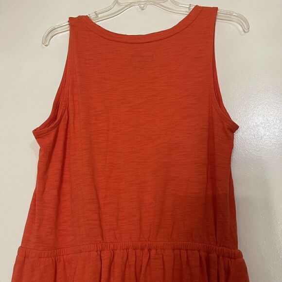 Jason Wu Regular Knit Midi Dress with Eyelet Detail sleeveless cotton size large - Picture 6 of 10